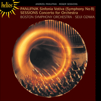 CDH55100 - Panufnik: Symphony No 8; Sessions: Concerto for orchestra