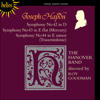 CDH55117 - Haydn: Symphonies Nos 42-44