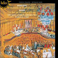 CDH55167 - Poulenc: Aubade & Sinfonietta; Hahn: Le Bal de Béatrice d'Este