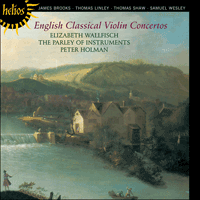 CDH55260 - English Classical Violin Concertos