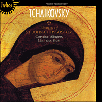 CDH55437 - Tchaikovsky: Liturgy of St John Chrysostom