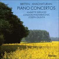 CDA66293 - Britten & Khachaturian: Piano Concertos