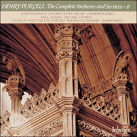 CDA66663 - Purcell: The Complete Anthems and Services, Vol. 6