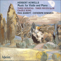 CDA66665 - Howells: Music for violin and piano