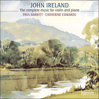 CDA66853 - Ireland: The complete music for violin and piano