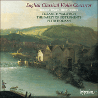 CDA66865 - English Classical Violin Concertos