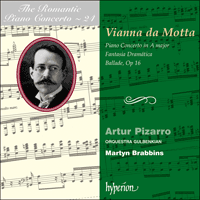 CDA67163 - Vianna da Motta: Piano Concertos