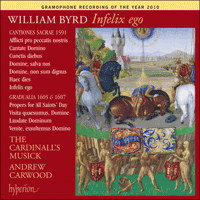 CDA67779 - Byrd: Infelix ego & other sacred music