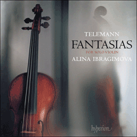 CDA68384 - Telemann: Fantasias for solo violin
