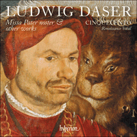 CDA68414 - Daser: Missa Pater noster & other works