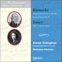 CDA68429 - Reinecke & Sauer: Piano Concertos