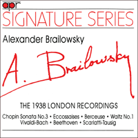 APR5501 - Alexander Brailowsky - The 1938 London Recordings