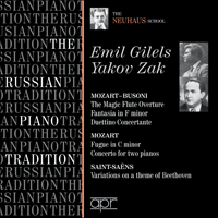 APR5664 - Emil Gilels & Yakov Zak - Mozart, Mozart-Busoni & Saint-Saëns