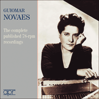 APR6015 - Guiomar Novaes - The complete published 78-rpm recordings