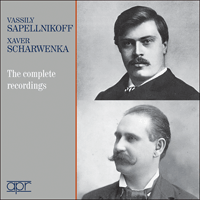 APR6016 - Vassily Sapellnikoff & Xaver Scharwenka - The complete recordings