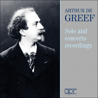 APR7401 - Arthur de Greef - Solo and concerto recordings