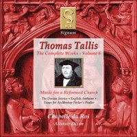 SIGCD022 - Tallis: The Complete Works, Vol. 6