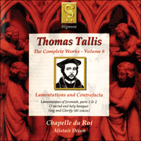 SIGCD036 - Tallis: The Complete Works, Vol. 8