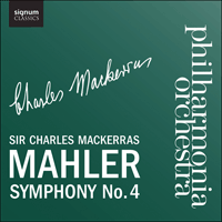 SIGCD219 - Mahler: Symphony No 4