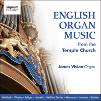 SIGCD223 - English organ music from the Temple Church
