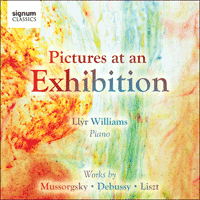 SIGCD226 - Musorgsky: Pictures from an exhibition; Debussy: Estampes; Liszt: Ave Maria