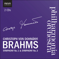 SIGCD250 - Brahms: Symphonies Nos 1 & 3