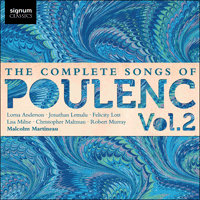 SIGCD263 - Poulenc: The Complete Songs, Vol. 2