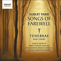 SIGCD267 - Parry: Songs of farewell