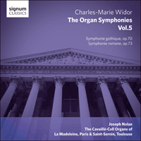 SIGCD347 - Widor: The Organ Symphonies, Vol. 5