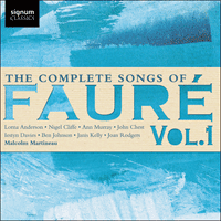 SIGCD427 - Fauré: The Complete Songs, Vol. 1
