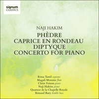 SIGCD498 - Hakim: Phèdre, Caprice, Diptyque & Piano Concerto