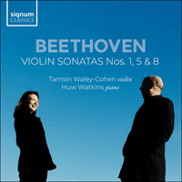 SIGCD618 - Beethoven: Violin Sonatas Nos 1, 5 & 8