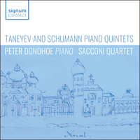 SIGCD775 - Taneyev & Schumann: Piano Quintets