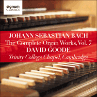 SIGCD807 - Bach: The Complete Organ Works, Vol. 7