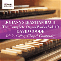SIGCD810 - Bach: The Complete Organ Works, Vol. 10