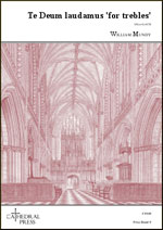 Te Deum 'for trebles'