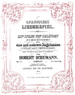 Spanisches Liederspiel, Op 74