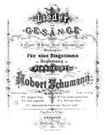 F�nf Lieder und Ges�nge, Op 127