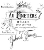 Au cimeti�re, Op 51 No 2