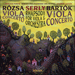 'Rózsa & Bartók: Viola Concertos' (CDA67687)