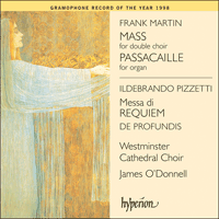 GAW21017 - Martin: Mass; Pizzetti: Messa di Requiem