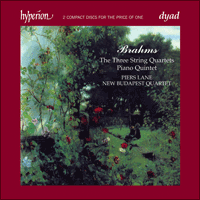 CDD22018 - Brahms: String Quartets & Piano Quintet