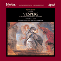 CDD22028 - Monteverdi: Vespers for the Feast of Santa Barbara