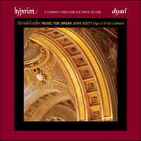 CDD22029 - Mendelssohn: Music for organ