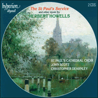 CDD22038 - Howells: St Paul's Service & other works