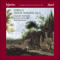 CDD22047 - Corelli: Violin Sonatas Op 5