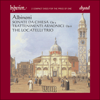 CDD22048 - Albinoni: Sonate da chiesa & Trattenimenti armonici