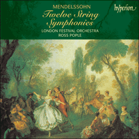 CDS44081/3 - Mendelssohn: Twelve String Symphonies