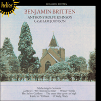 CDH55067 - Britten: Michelangelo Sonnets & Winter Words