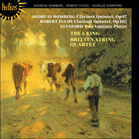 CDH55076 - Romberg (A), Fuchs & Stanford: Clarinet Quintets